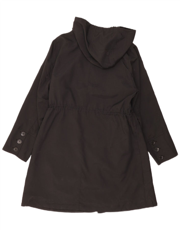Jachetă Parka cu glugă pentru femei Marks & Spencer UK 18 XL Poliester negru
