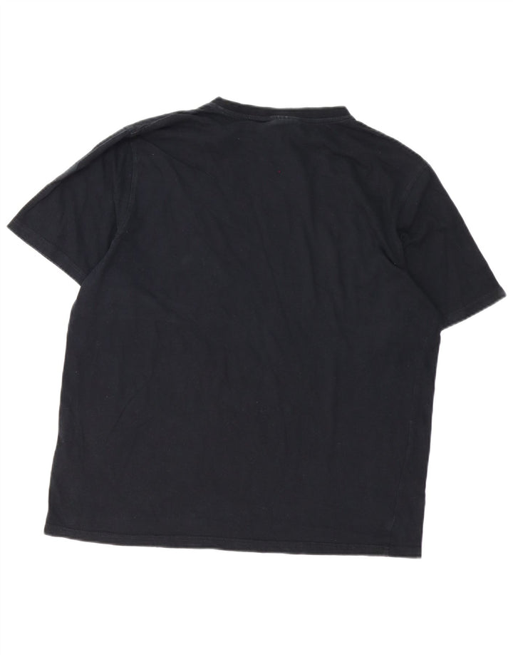 Tricou pentru femei FILA Top mare din bumbac negru