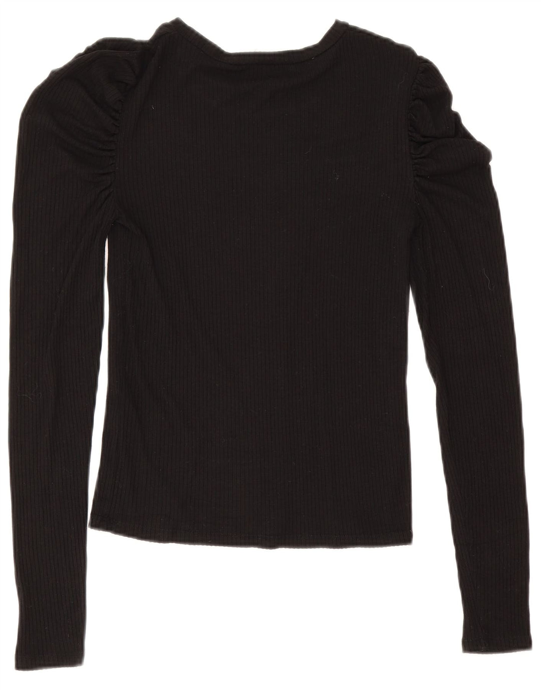 Bluză cu mânecă lungă pentru femei Zara UK 12 Medium Black