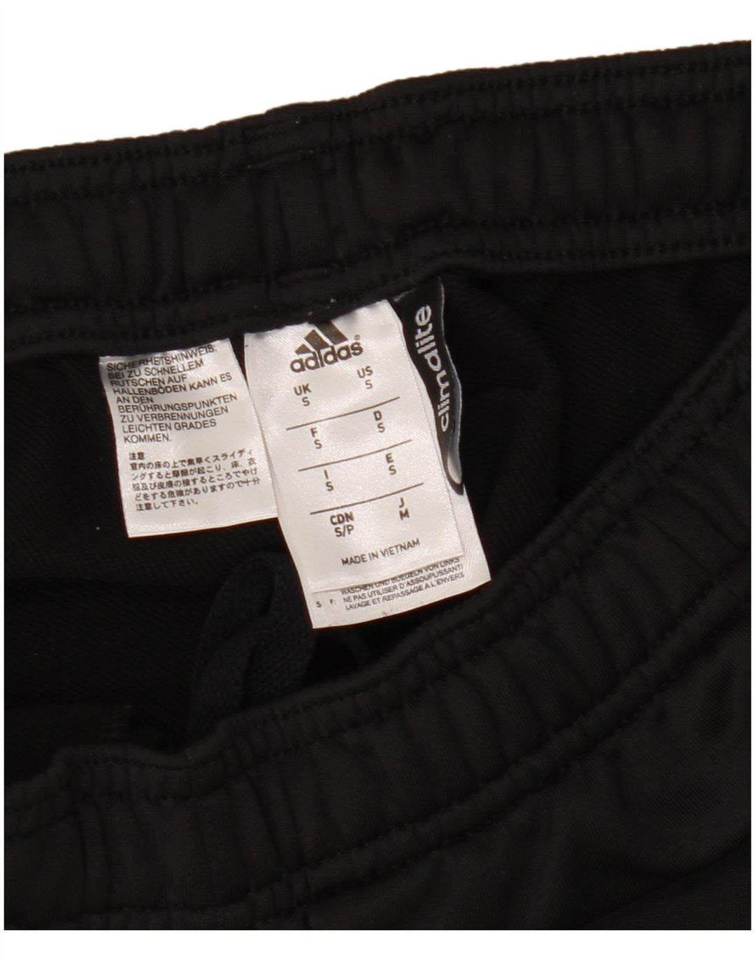 Pantaloni scurți sport adidas Climalite Bermuda pentru bărbați, poliester negru mic