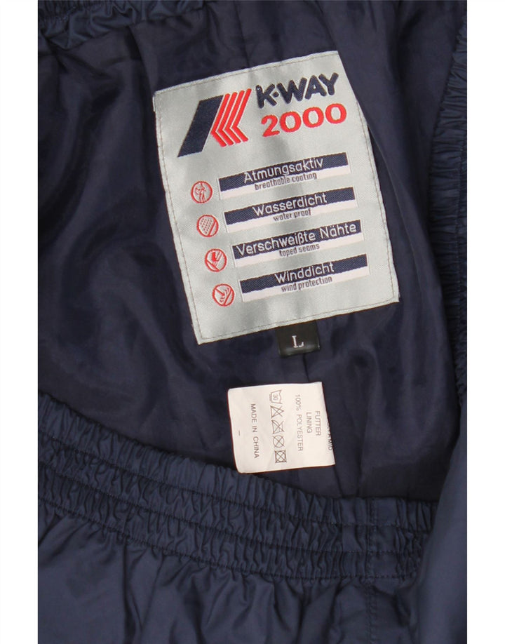 K-Way Pantaloni de trening pentru bărbați Pantaloni de jogging Mari Poliamidă bleumarin
