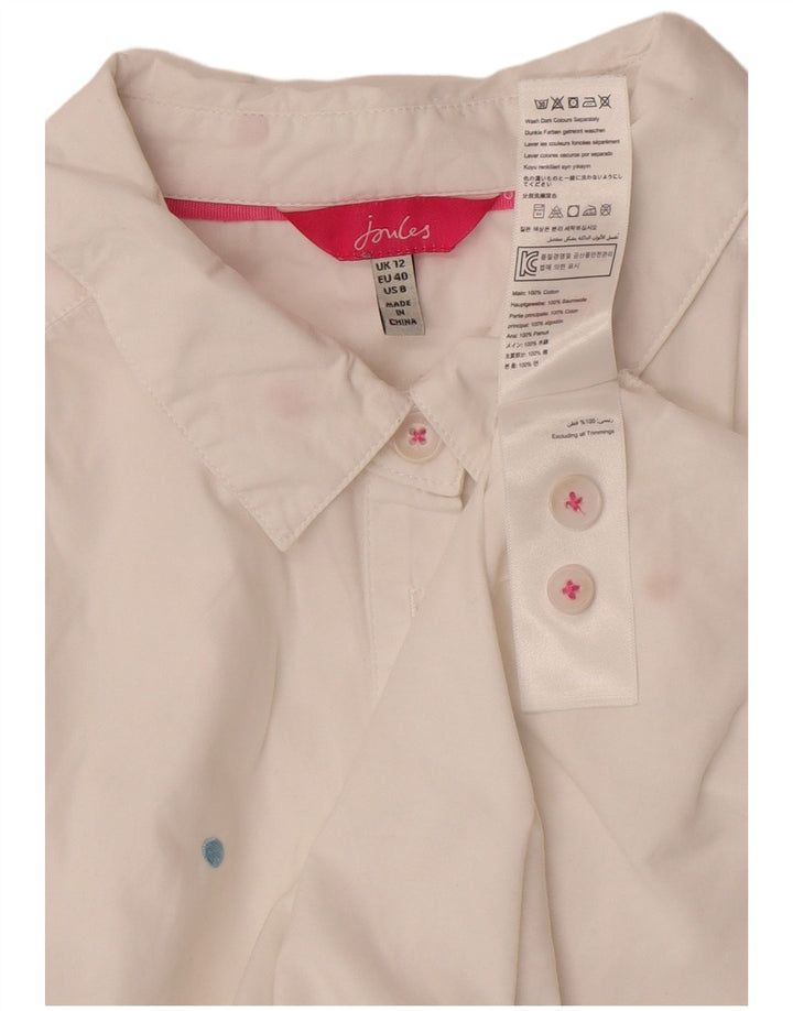 Pulover pentru femei Joules UK 12 Bumbac cu buline albe medii