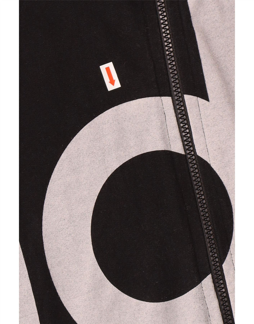 Jachetă de top pentru trening cu grafică Adidas pentru bărbați, bumbac color bloc negru mic