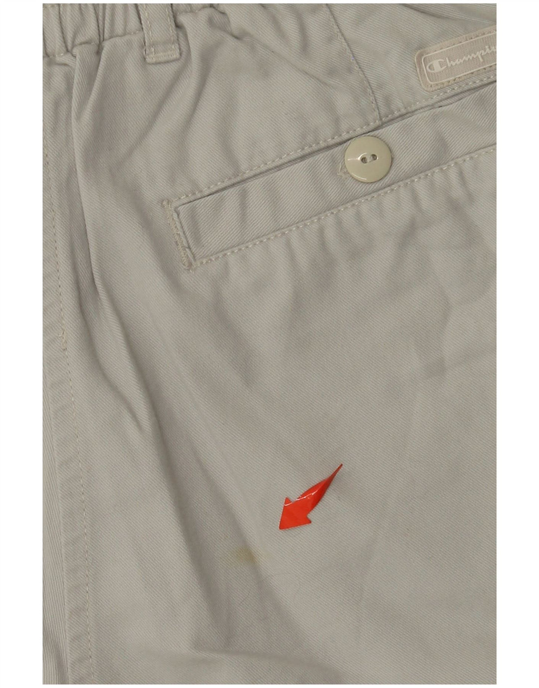 Pantaloni scurți casual CHAMPION Fete 9-10 Ani Mediu W26 Bumbac Albastru