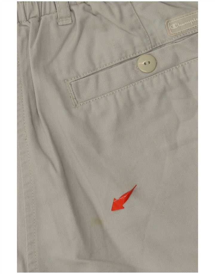 Pantaloni scurți casual CHAMPION Fete 9-10 Ani Mediu W26 Bumbac Albastru