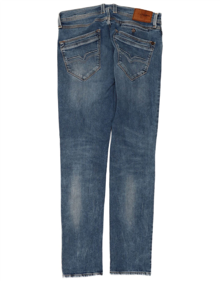 PEPE Jeans Blugi drepți obișnuiți pentru bărbați US 10 Large W32 L31 Blue