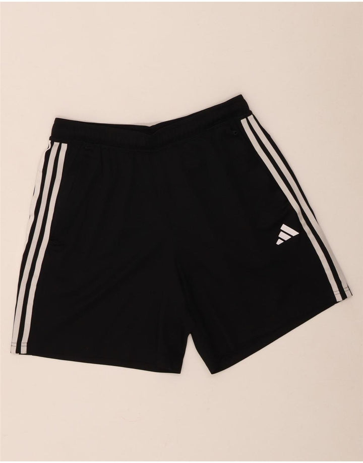 Pantaloni scurți sport pentru bărbați Adidas Aeroready Regular Fit, poliester mediu negru