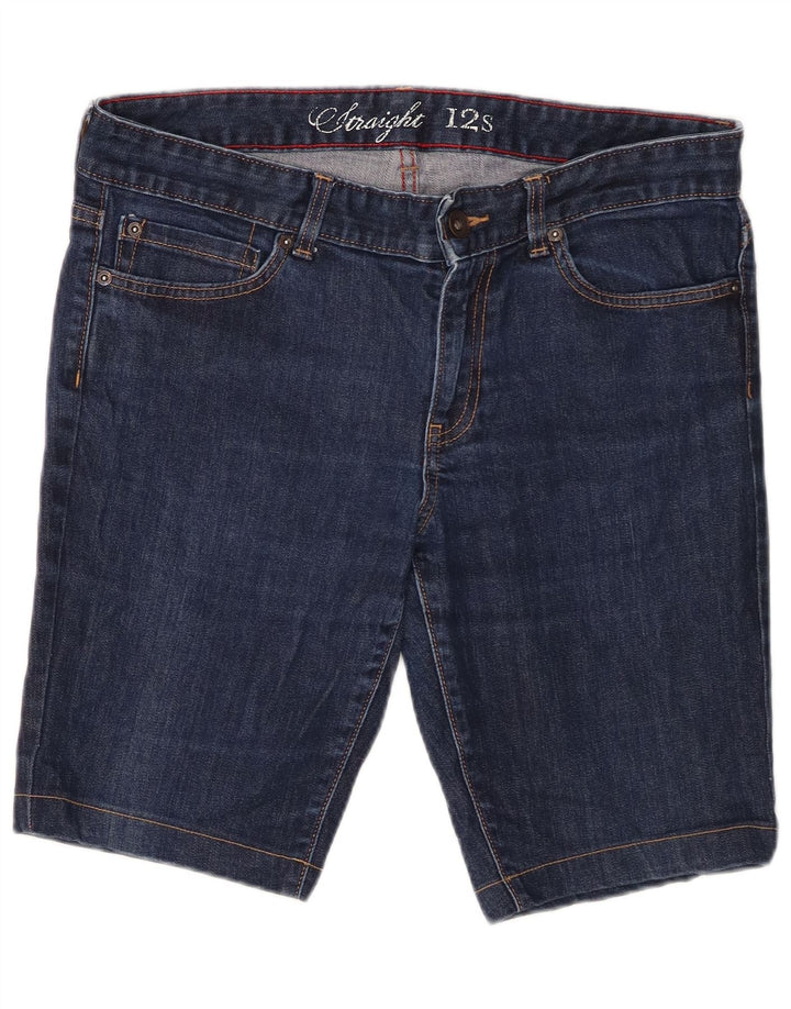 Pantaloni scurți din denim pentru femei Tommy Hilfiger US 12 Large W34 Bleumarin