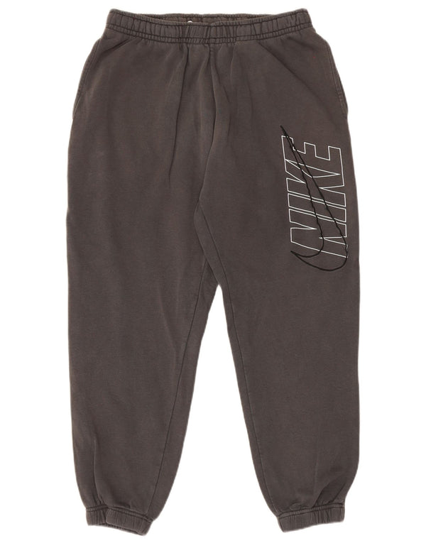 Pantaloni de trening grafic Nike pentru bărbați Pantaloni de jogging, mari, gri, bumbac