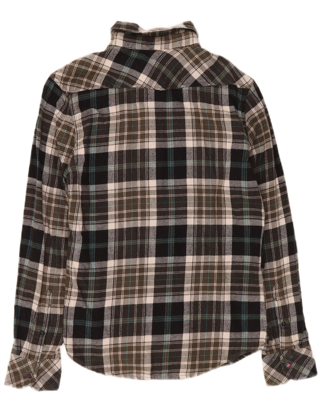 Cămașă de flanel LEE pentru bărbați, bumbac cu carouri multicolore