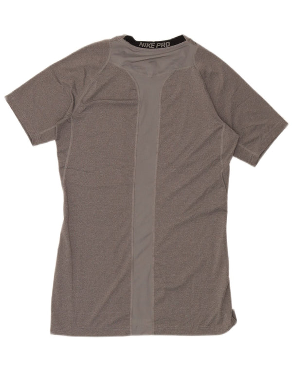 Tricou Nike Dri Fit pentru bărbați Top mare, gri, poliester