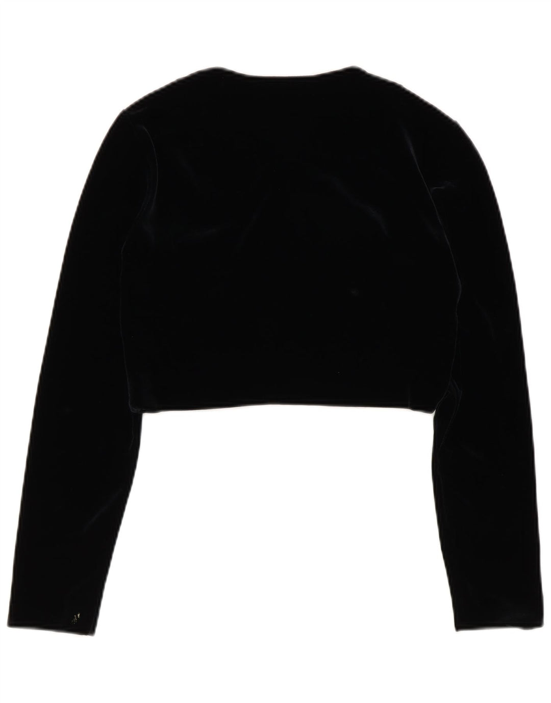Jachetă Bolero pentru femei din catifea Leonor UK 12 Medium Black