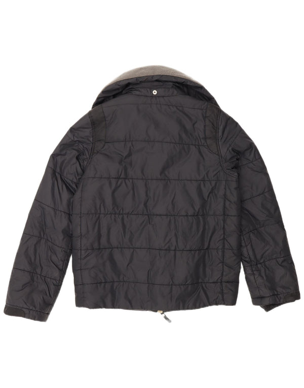 Jachetă căptușită pentru bărbați Diesel UK 36 Small Black Nylon