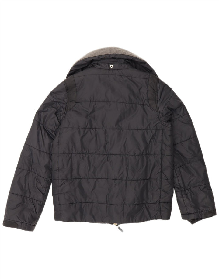 Jachetă căptușită pentru bărbați Diesel UK 36 Small Black Nylon