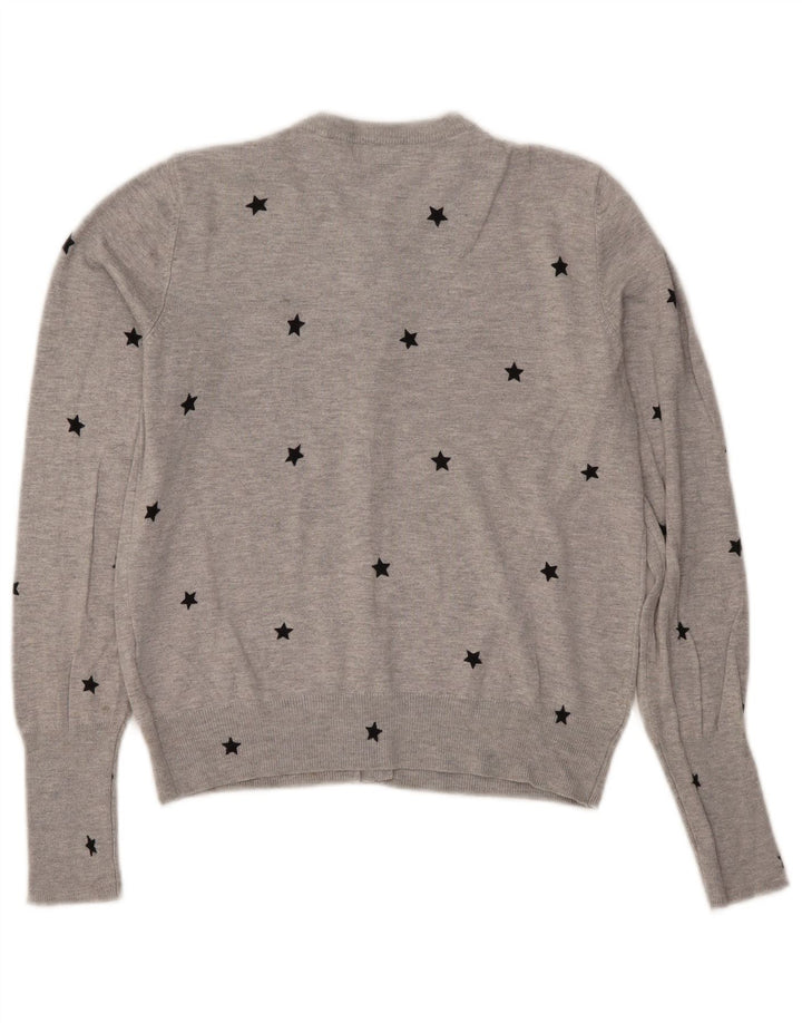 Pulover pentru femei Marks & Spencer Crop Cardigan UK 10 Small Gri