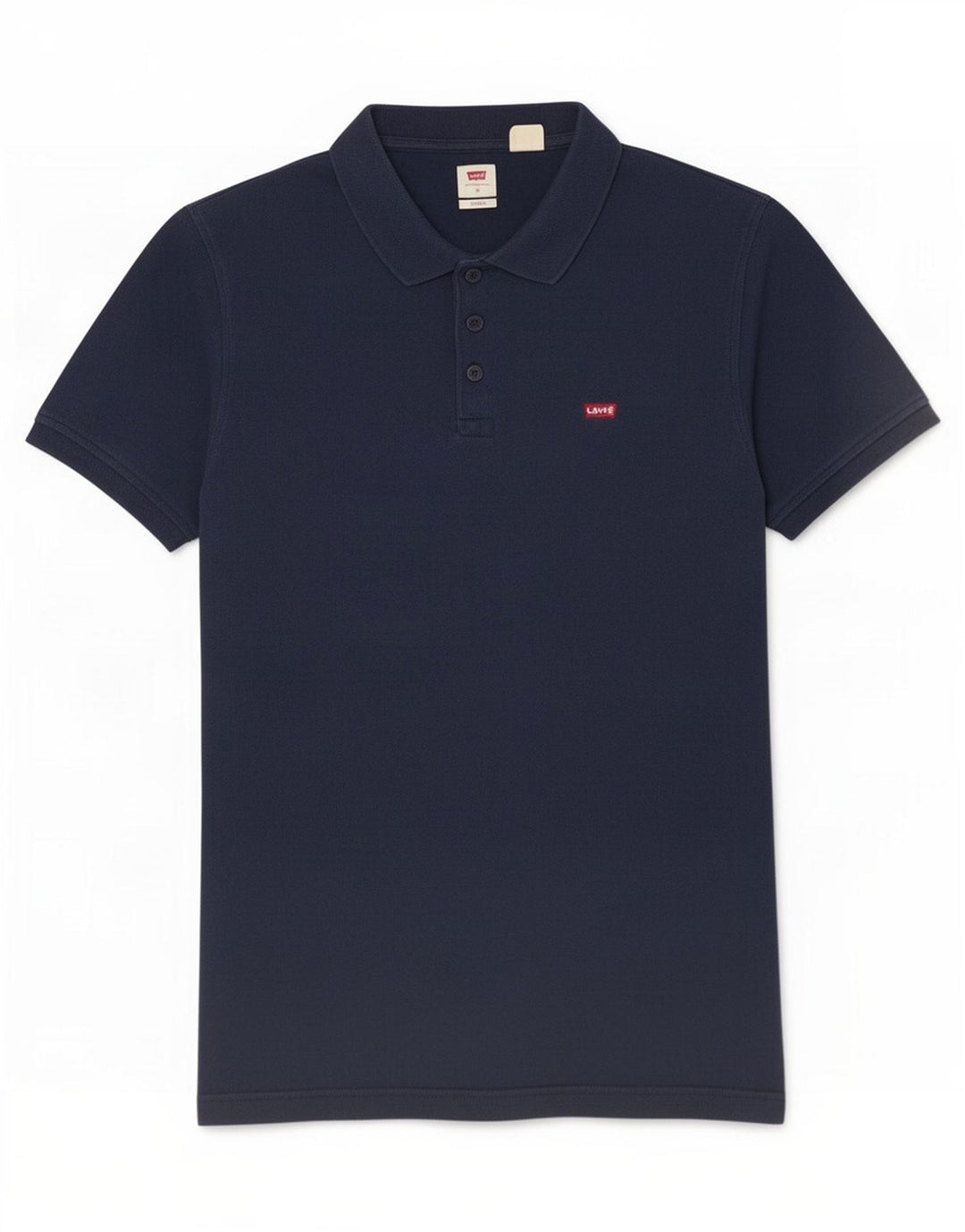 Cămașă polo standard Levi's pentru bărbați, bumbac, albastru bleumarin mediu