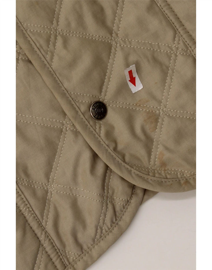 Jachetă matlasată pentru bărbați Belfe & Belfe IT 52 XL bumbac bej