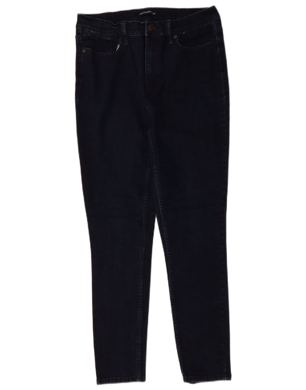 CALVIN KLEIN Blugi skinny cu talie înaltă pentru femei US 12 Large W32 L28 Bleumarin