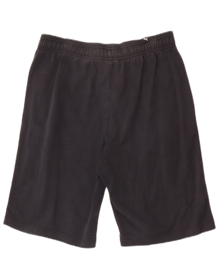 Pantaloni scurți sport Puma Graphic Regular pentru bărbați, mediu sport, negru