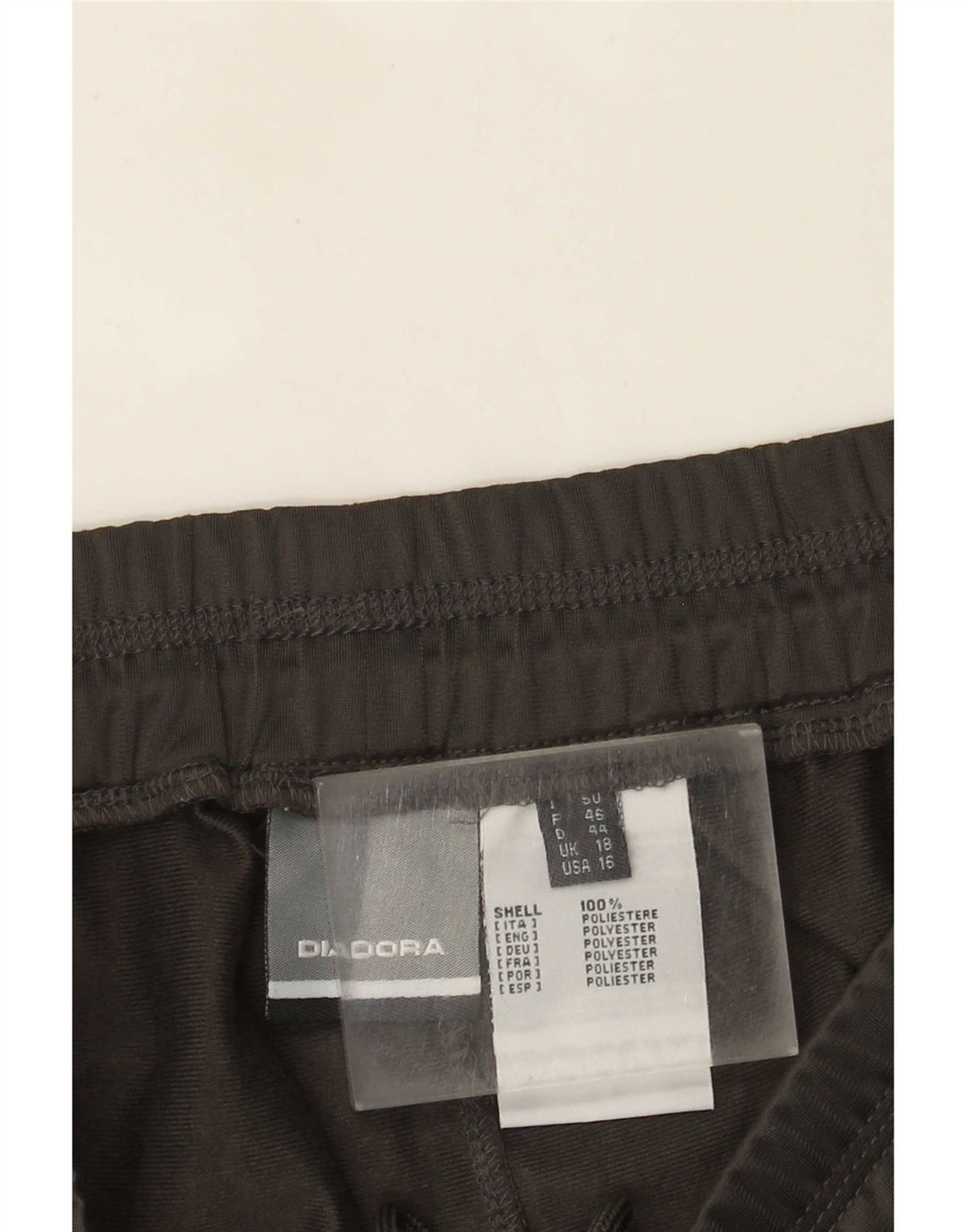 Pantaloni de trening Diadora pentru femei UK 18 XL poliester gri