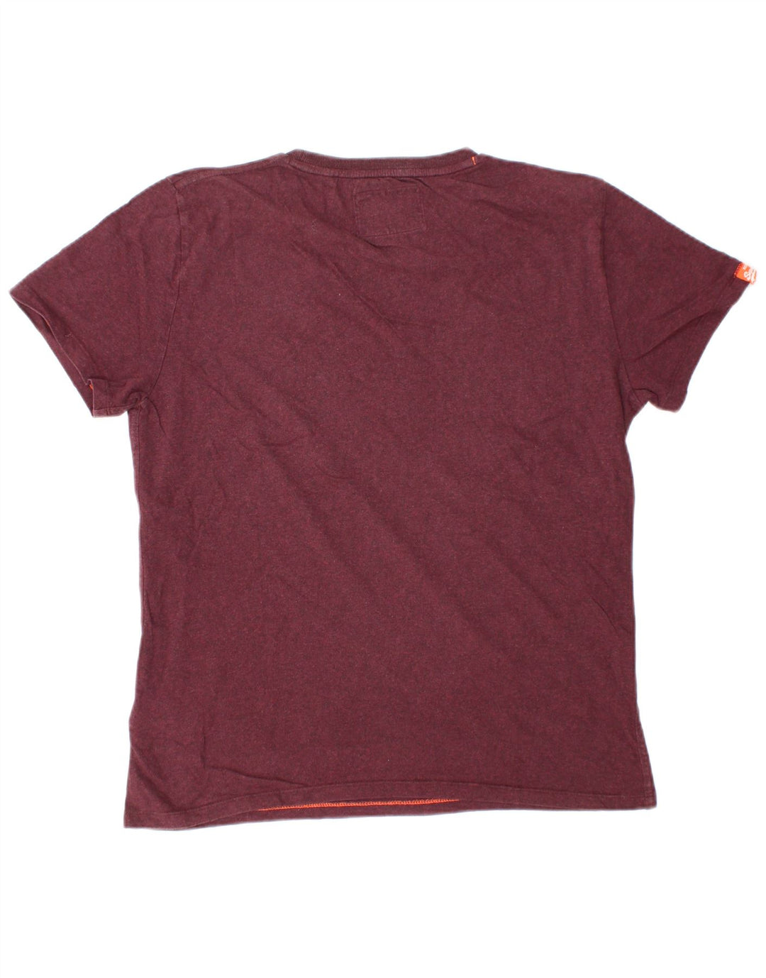 SUPERDRY Tricou Bărbați Top Mare Bumbac Burgundy