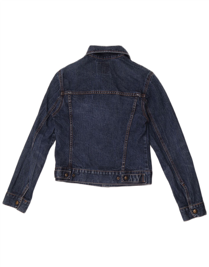 Jachetă de denim crop pentru femei Zu Elements IT 40 Small Blue Bumbac