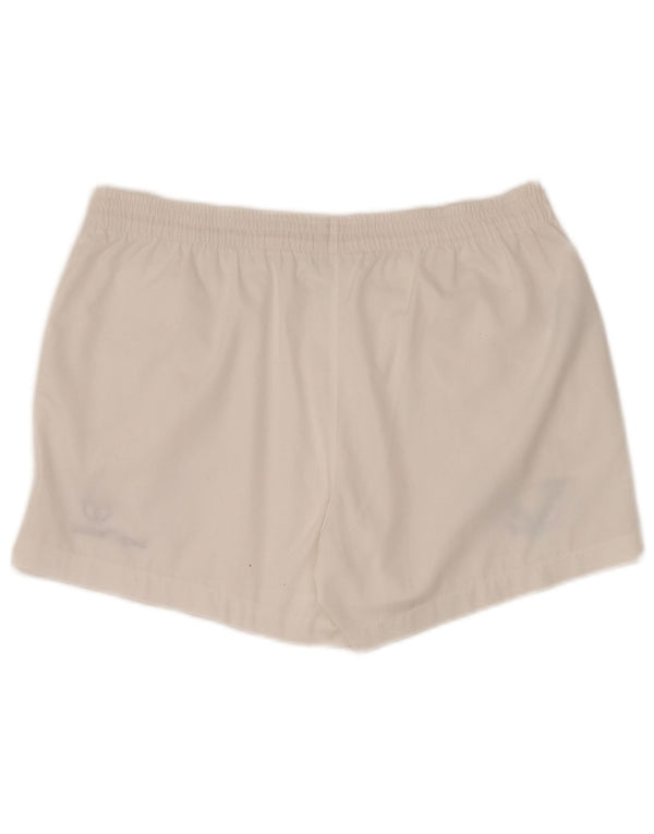 Sergio Tacchini Pantaloni scurți sport grafic pentru bărbați IT 52 Poliester alb mare