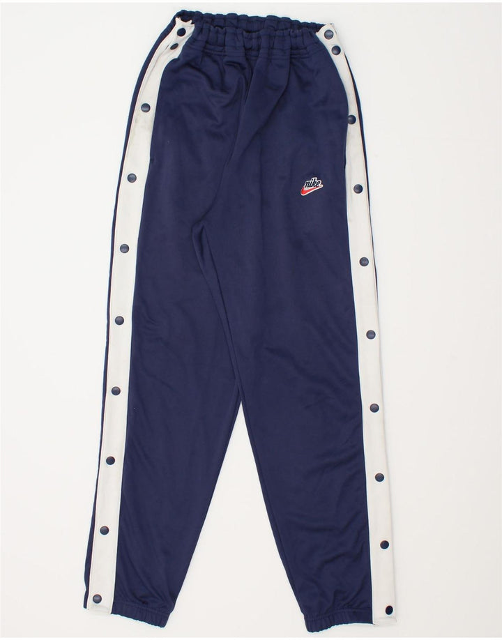 Pantaloni de trening pentru bărbați NIKE Pantaloni de jogging mari, bleumarin, poliester color bloc