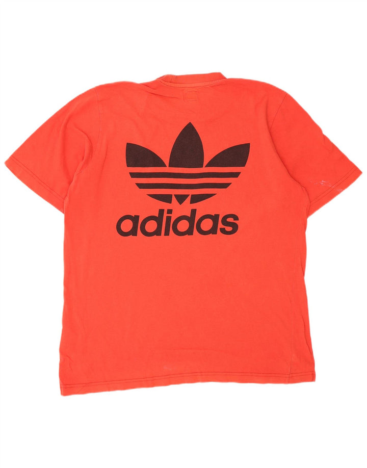 Tricou grafic Adidas pentru bărbați Top mare bumbac roșu
