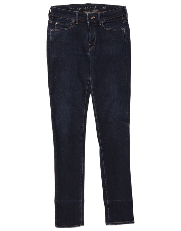 Blugi skinny pentru femei Levi's W30 L32 bumbac bleumarin