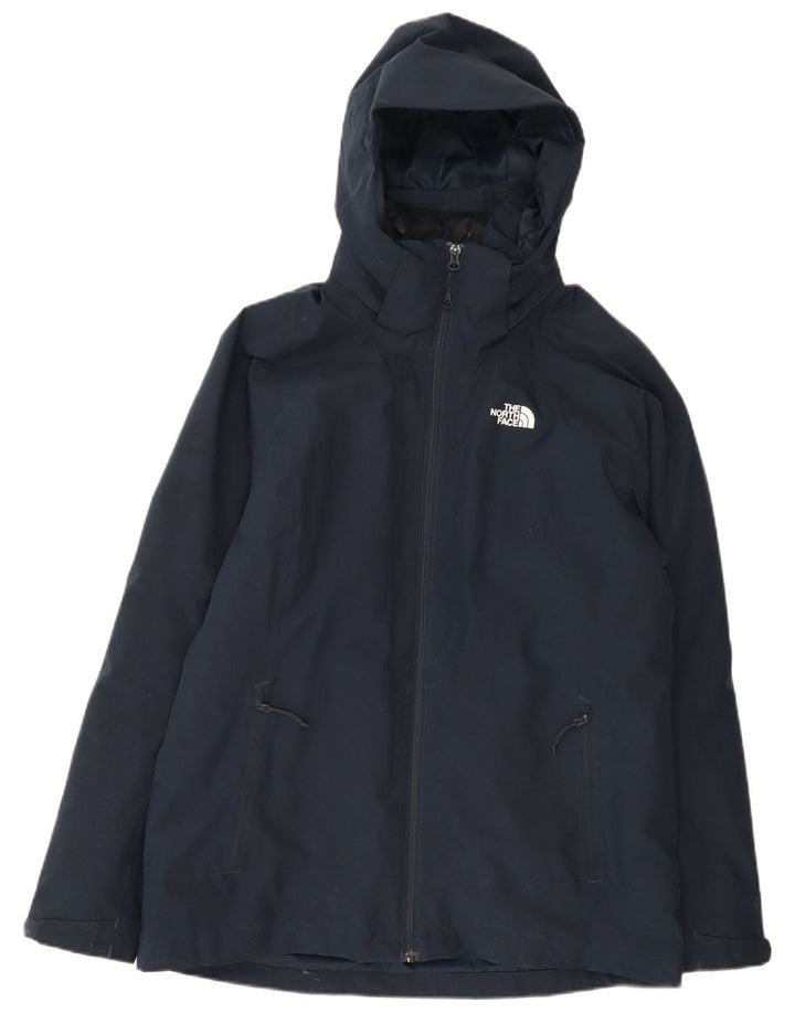 Jachetă de ploaie cu glugă pentru femei The North Face UK 16, mare, poliester, albastru