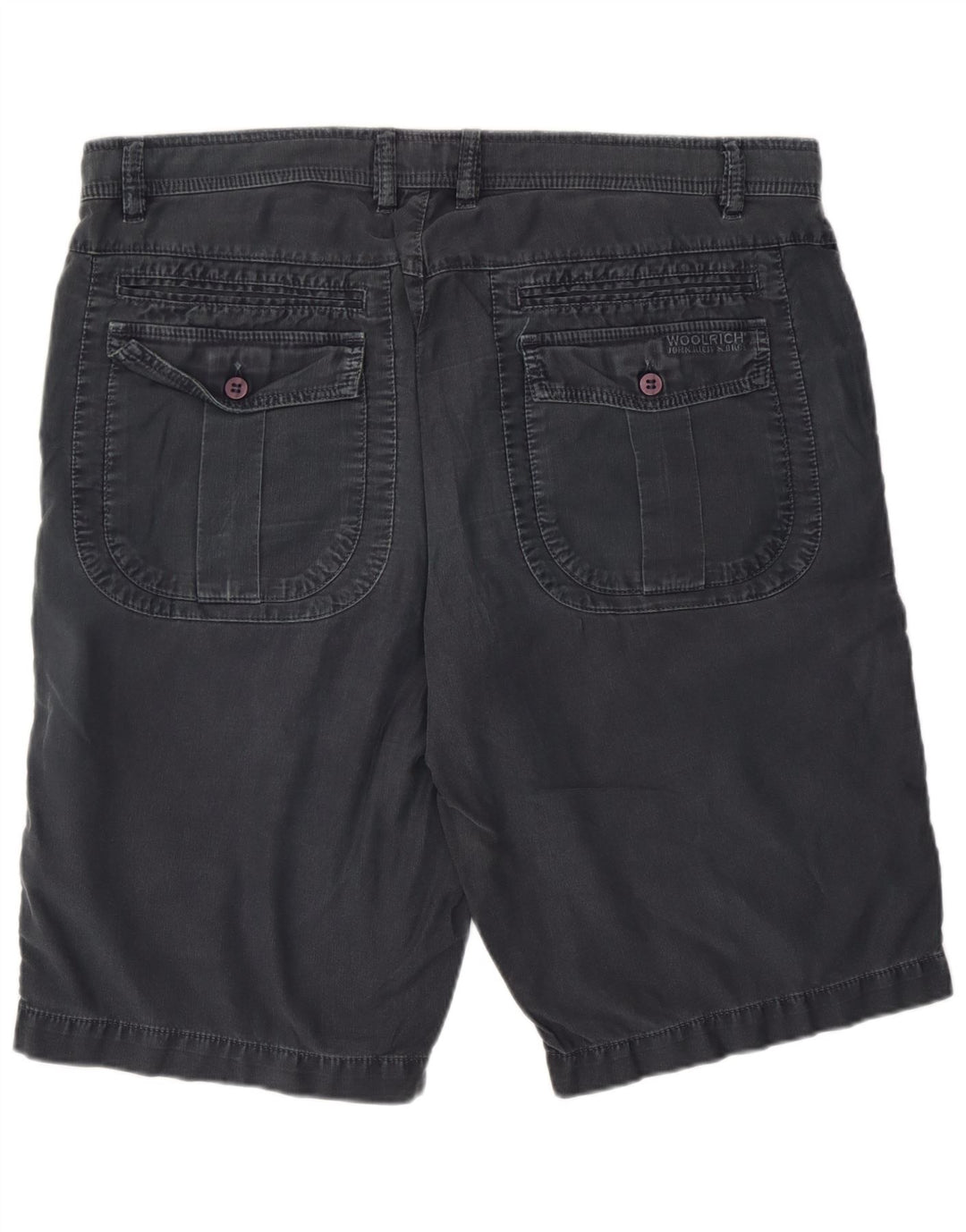 Pantaloni scurți chino pentru bărbați Woolrich W38 XL bumbac gri