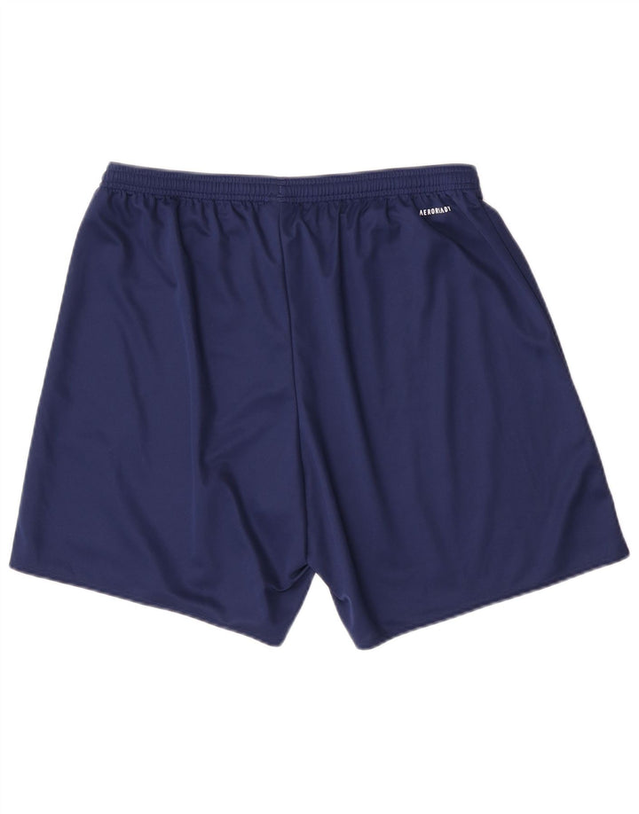 Pantaloni scurți Sport Aeroready Adidas pentru bărbați, XL, poliester bleumarin
