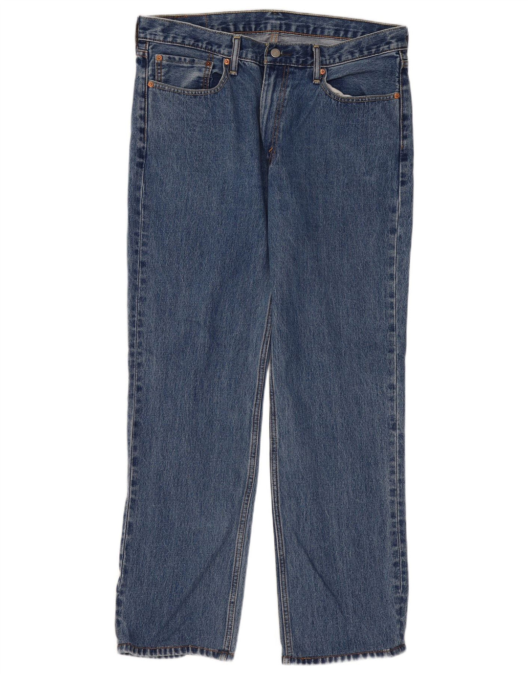 Blugi drepti pentru bărbați Levi's 514 W36 L34 Bumbac albastru