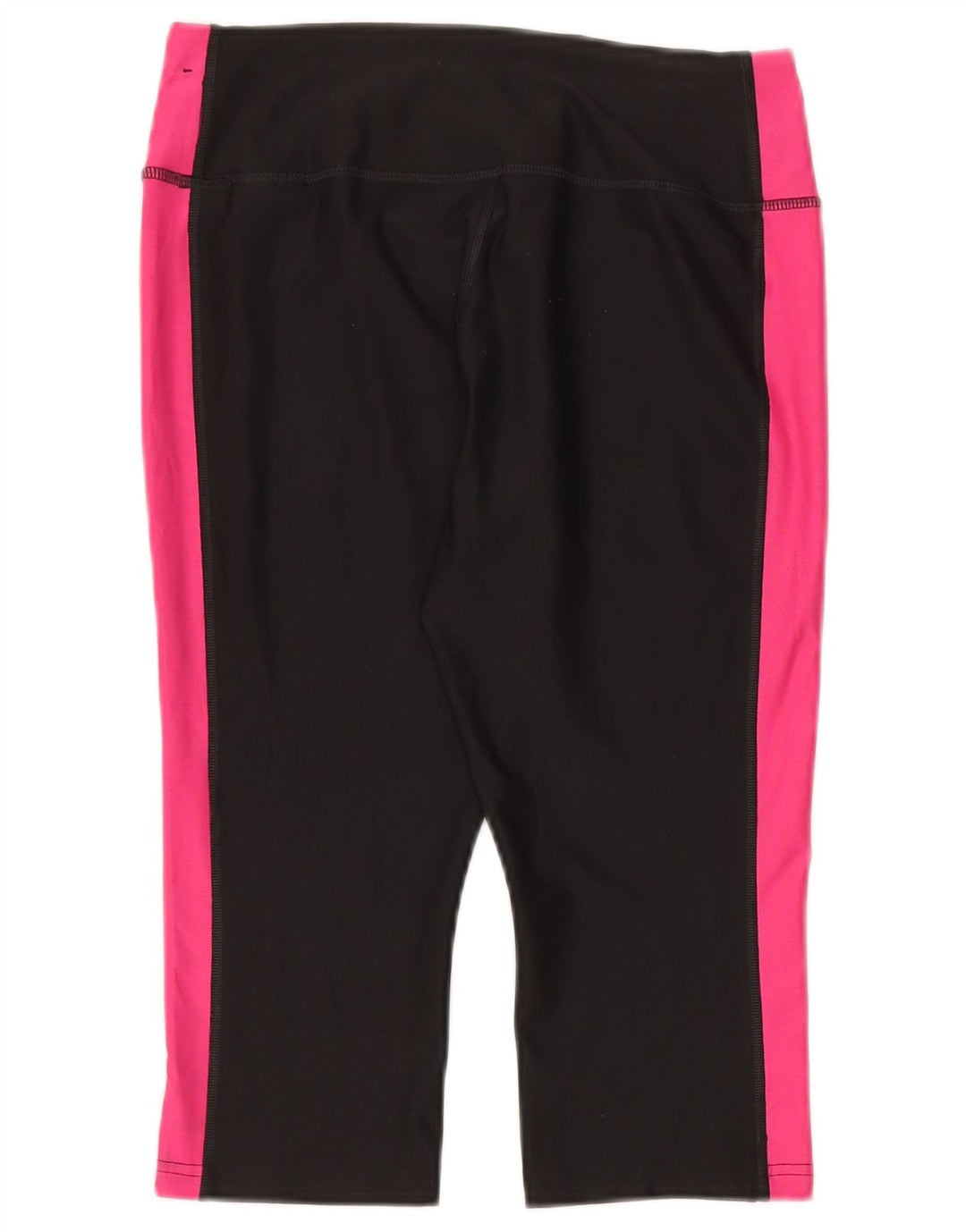 Leggings capri Nike Dri Fit pentru femei UK 14 Medium Black Colorblock Poliester