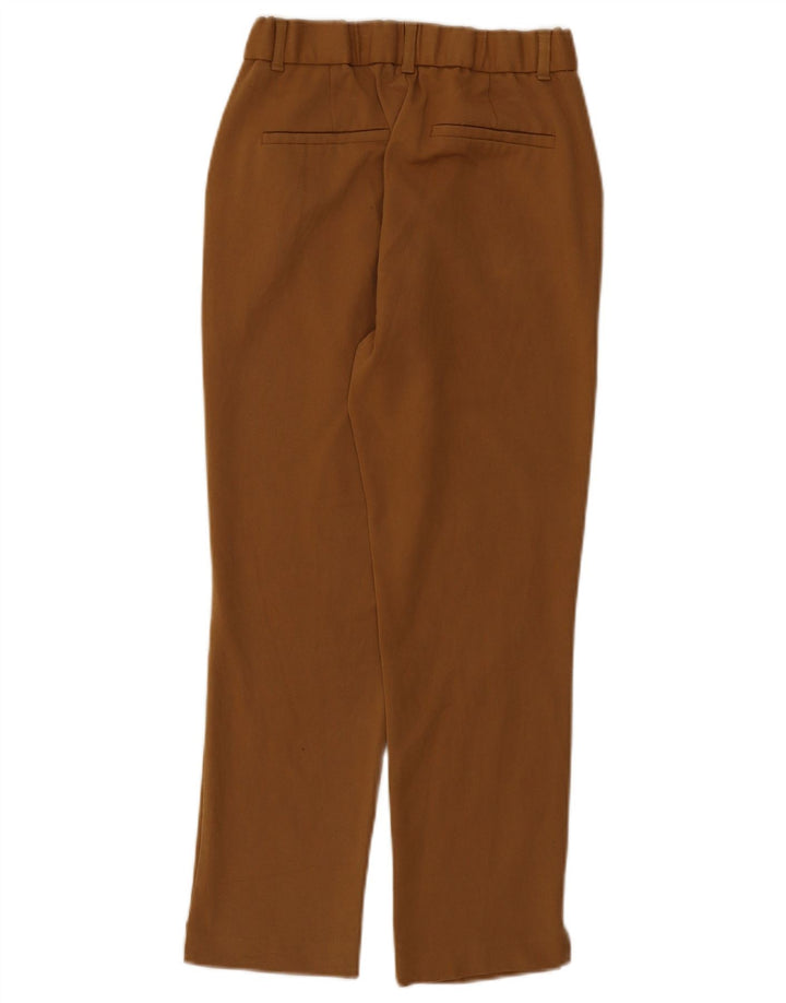 Pantaloni tăiați pentru femei Zara Mici L26 L24 Maro