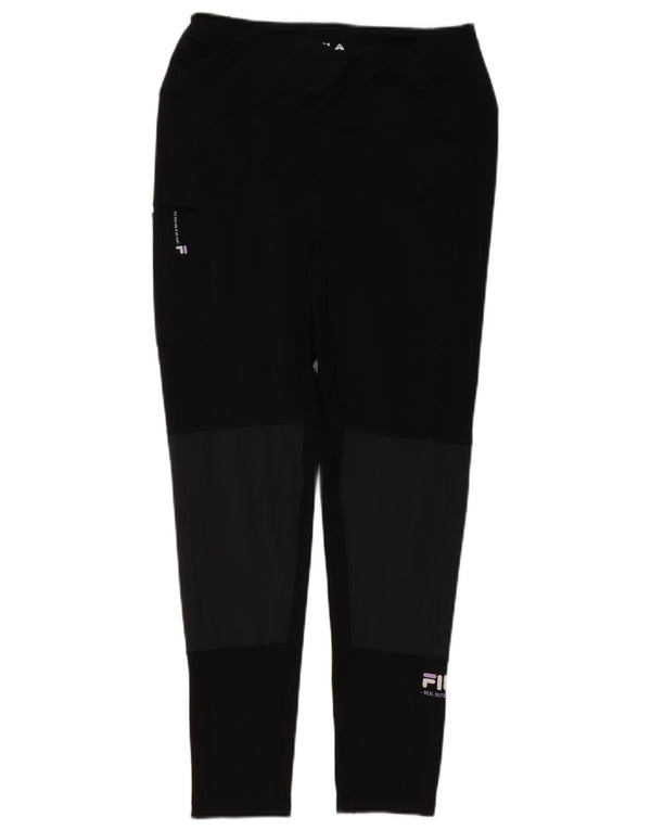 Leggings pentru femei Fila UK 12 Medium Black