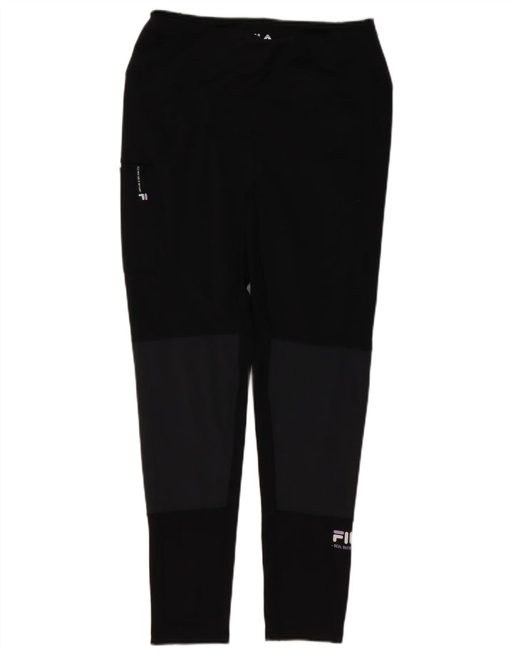 Leggings pentru femei Fila UK 12 Medium Black