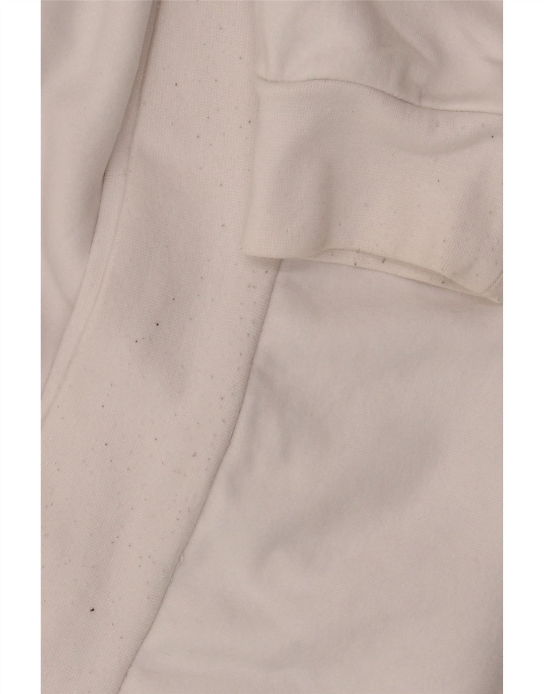 Pulover cu glugă grafic KAPPA pentru bărbați, mare, alb, bumbac