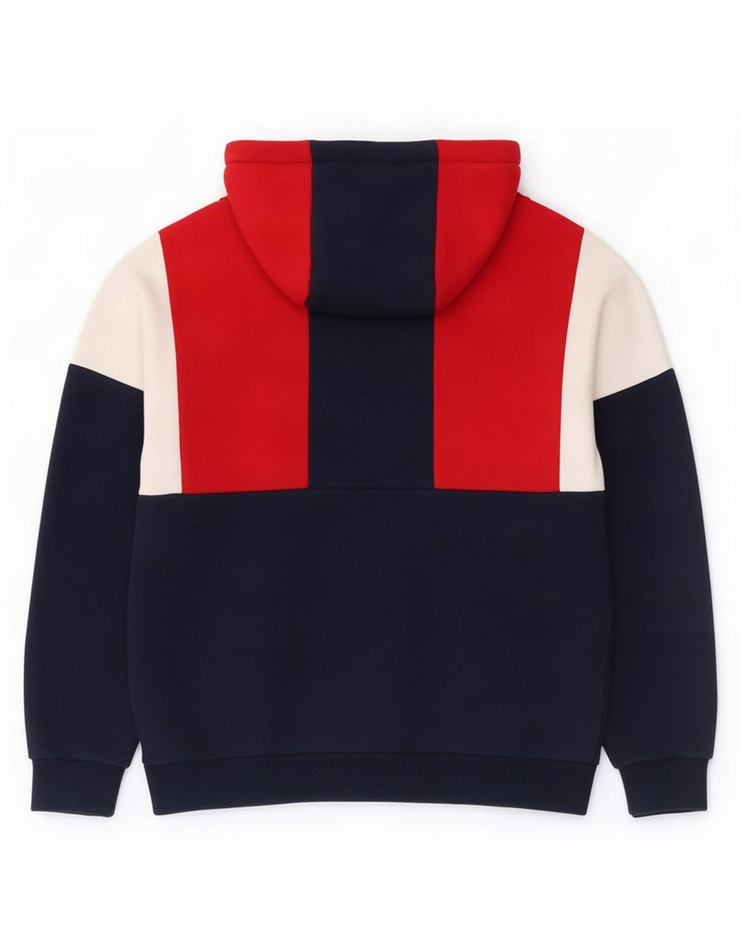 Pulover Fila pentru bărbați, bumbac color block, mediu multicolor