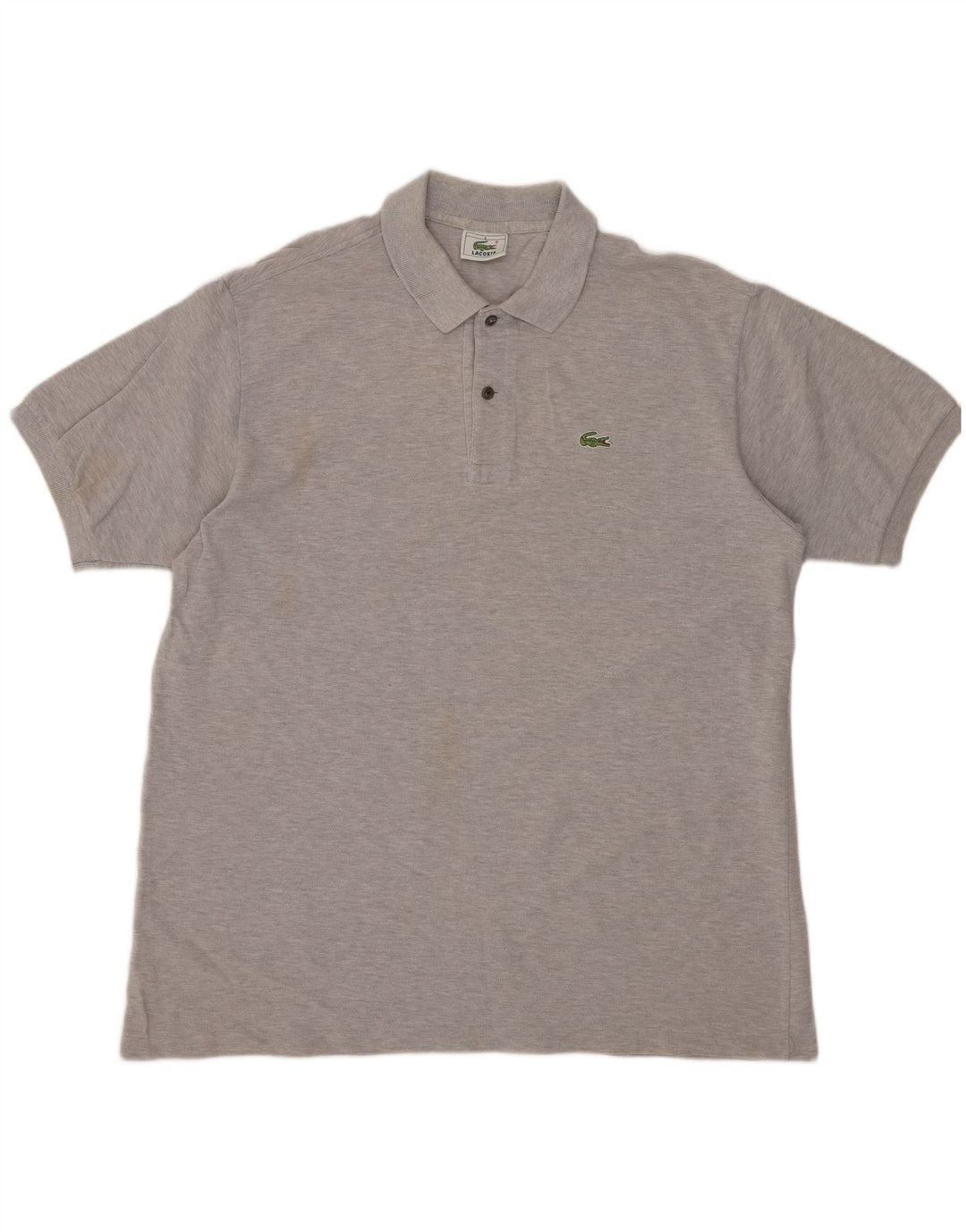 Tricou polo pentru bărbați LACOSTE Mărimea 6 XL bumbac gri