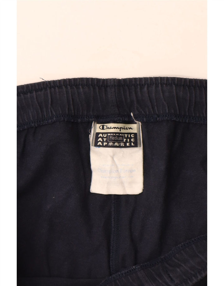 Pantaloni de trening pentru bărbați CHAMPION Bumbac mediu albastru bleumarin