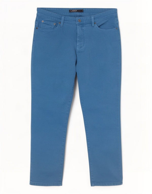 Blugi tăiați pentru femei Ralph Lauren US 12 Large W34 L25 Blue Bumbac