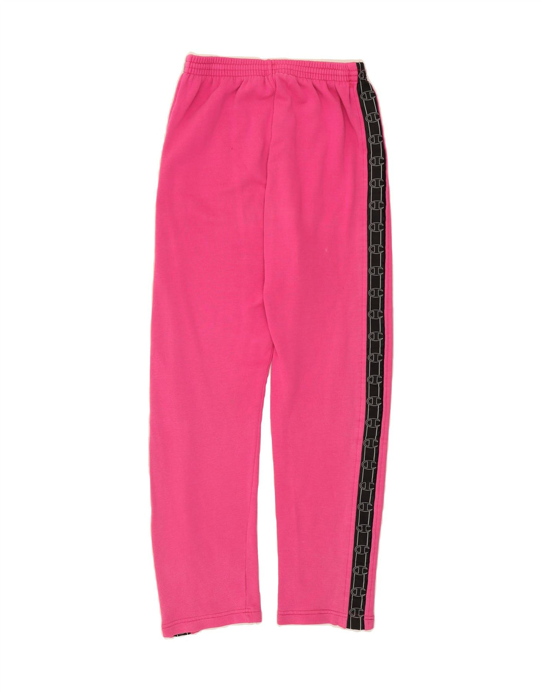 CHAMPION Womens Graphic Full Tracksuit UK 12 Medium  Pink Colourblock Vintage Champion and Second-Hand Champion from Messina Hembry 