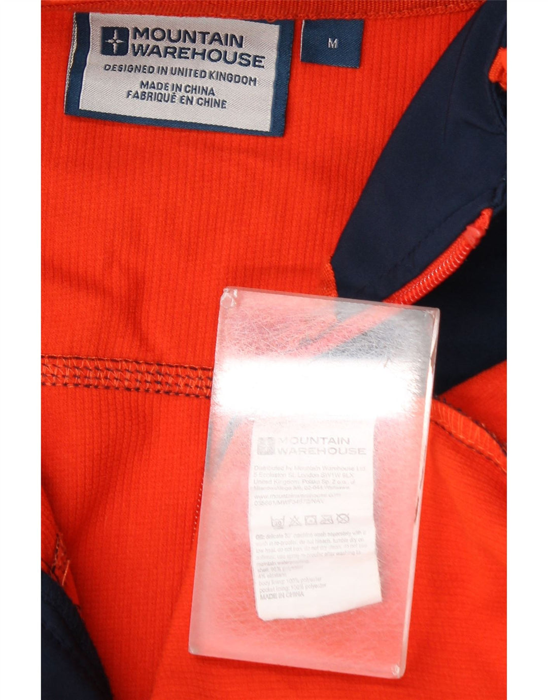 Jachetă Windbreaker cu glugă pentru bărbați Mountain Warehouse UK 38 Medium Bleumarin