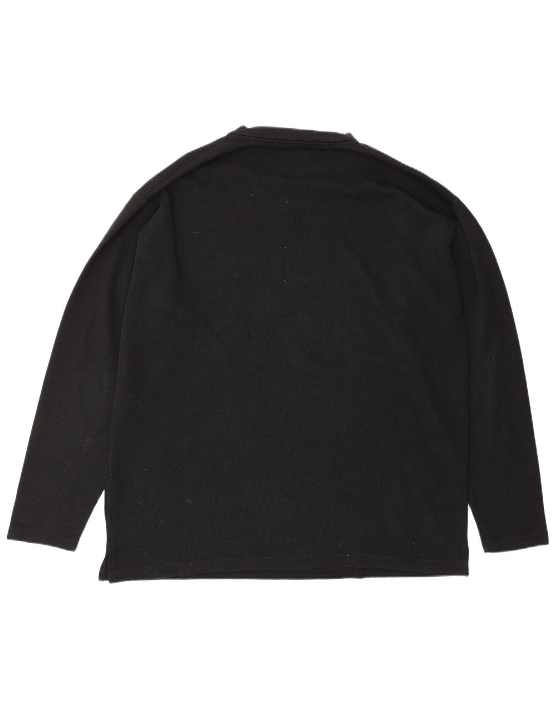 Essential Top pentru bărbați cu mânecă lungă, mare, negru, poliester
