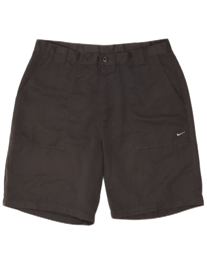 Pantaloni scurți chino de golf pentru bărbați Nike W36 Poliester negru mare