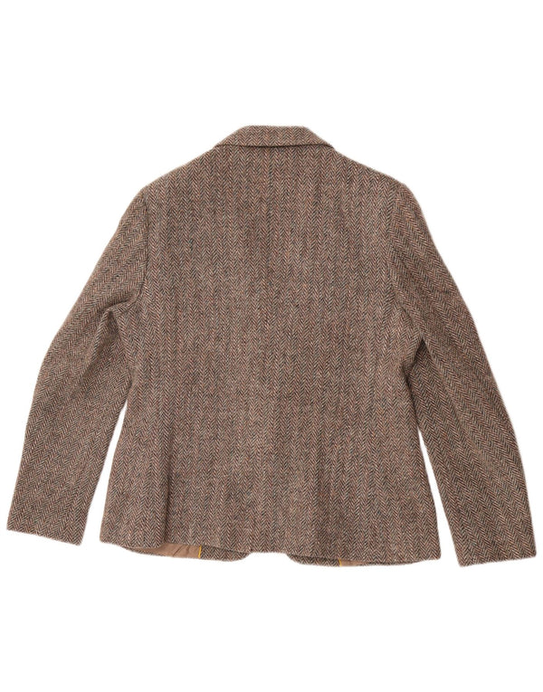 Jachetă pentru femei John Brooks cu 2 nasturi, UK 14, maro mediu, în oase