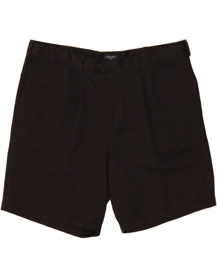 DOCKERS Mens Chino Shorts W42 2XL Black Polyester Vintage Dockers and Second-Hand Dockers from Messina Hembry 