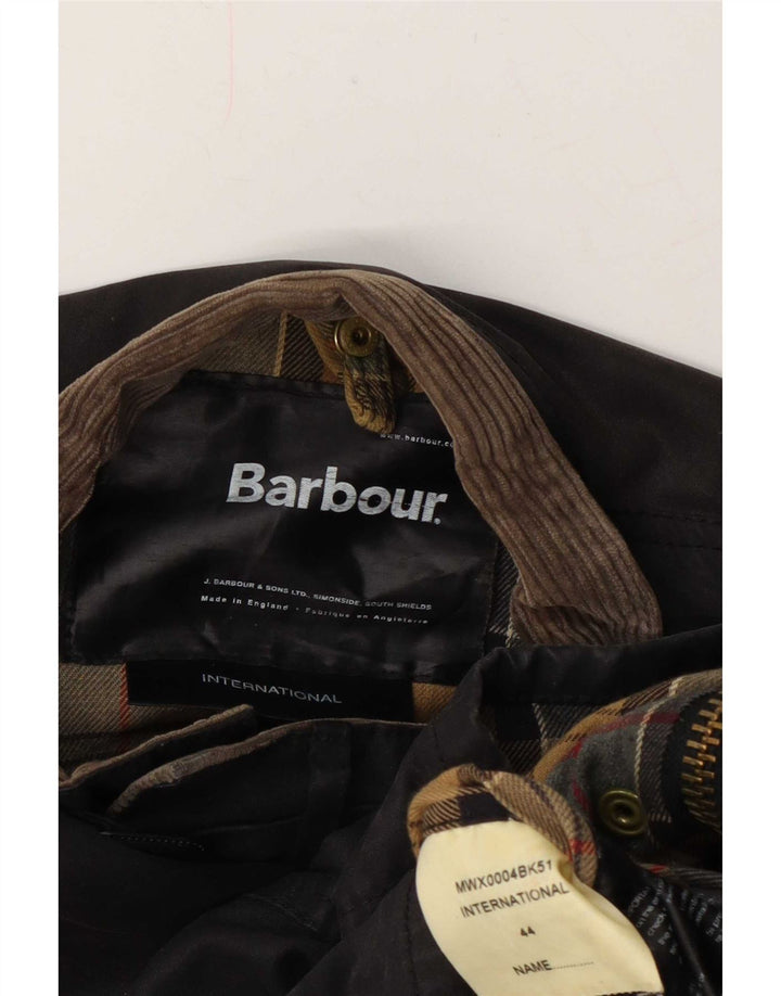 Jachetă pentru bărbați Barbour din bumbac cerat UK 44 Maro mare